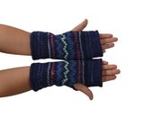 Women's Woolen Hand Warmer Fleece Lined Aztec Pattern Winter Hand warmers - craze-trade-limited