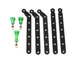 TMC CNC Aluminum Arms and Screw for Gopro HD Hero3/3+ -(HR45-Green) - craze-trade-limited
