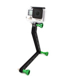 TMC CNC Aluminum Arms and Screw for Gopro HD Hero3/3+ -(HR45-Green) - craze-trade-limited