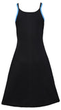 Strap Dress With Colorful 