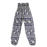 CAIDA Women Red Elephant Design Loose Fit Harem Pants Hippie  Workout Party Beach Pants Casual Trousers Dropshipping