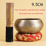 Nepal Handmade Tibetan Singing Bowl Set Decorative-wall-dishes  Resonance Healing Meditation Chakra singing bowl