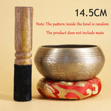 Nepal Handmade Tibetan Singing Bowl Set Decorative-wall-dishes  Resonance Healing Meditation Chakra singing bowl