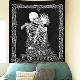 White Black Sun Moon Mandala Tapestry Wall Hanging Celestial Wall Tapestry Hippie Wall Carpets Dorm Decor Psychedelic Tapestry