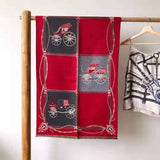 Luxury brand Winter New Carriage Scarf Warm Shawl Thicken Tassels Horse cashmere-like fashion show poncho cape womens pashmina