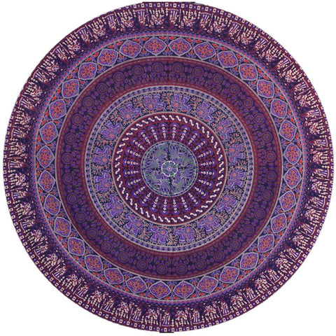 hot selling hot selling Toilette Round Bohemian Hippie Tapestry Beach Throw Roundie Mandala Towel Yoga Mat Jul13 Extraordinary